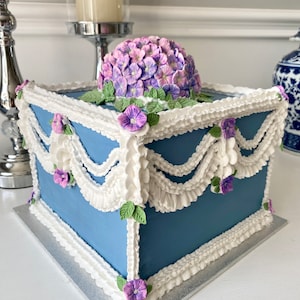 Faux cake, Hamptons, handmade, movie props, fake dessert, vintage inspired,  fake bakes, photo props, retro inspired, garden party