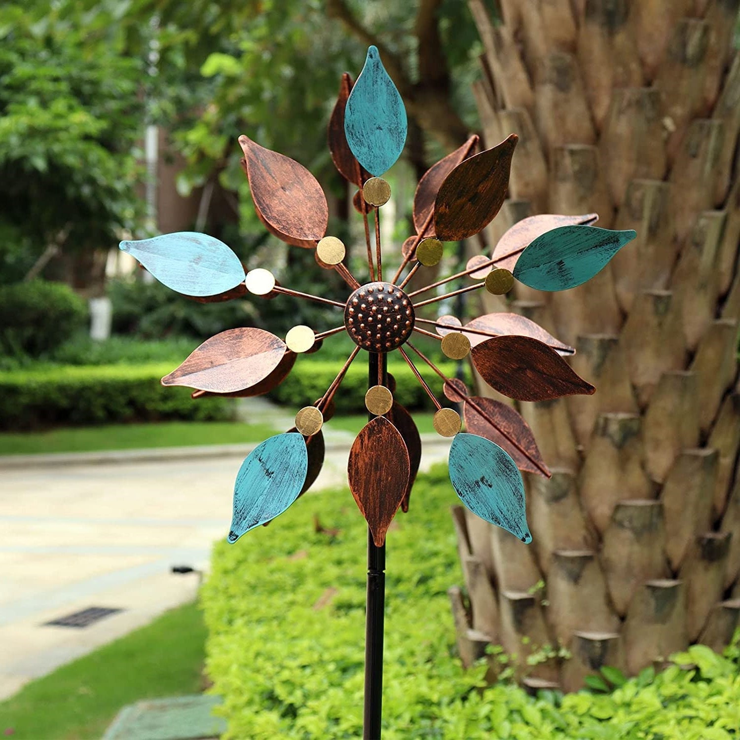 Wind SpinnersHanging Wind Spinner Outdoor Metal Spinners For Yard