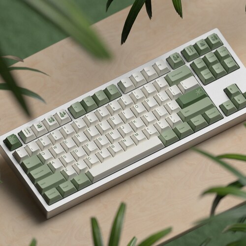 Green Cherry MX Mechanical Keyboard Keycap Set Cute Keycap Etsy