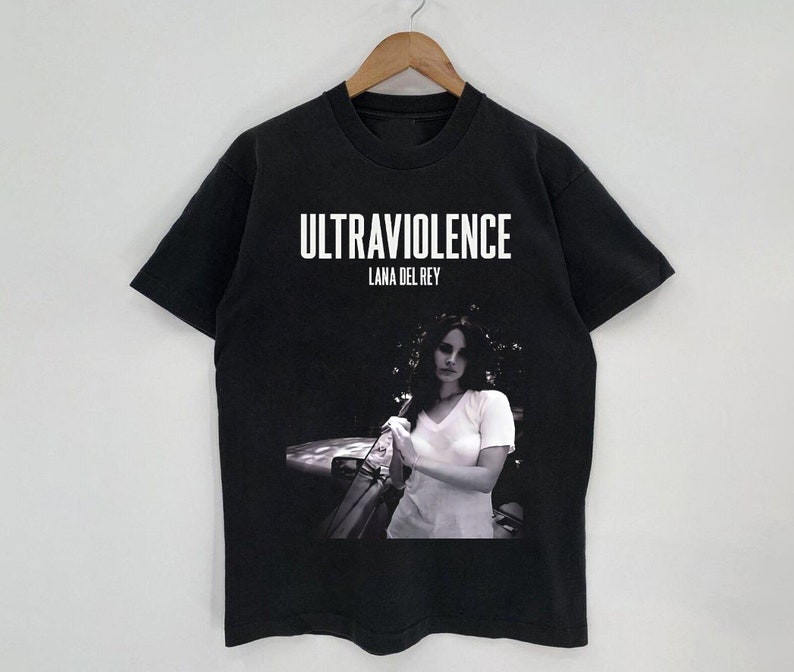 Ultraviolence lana black shirt, lana singer t-shirt, music rnb singer shirt, gift for fans, vintage style shirt