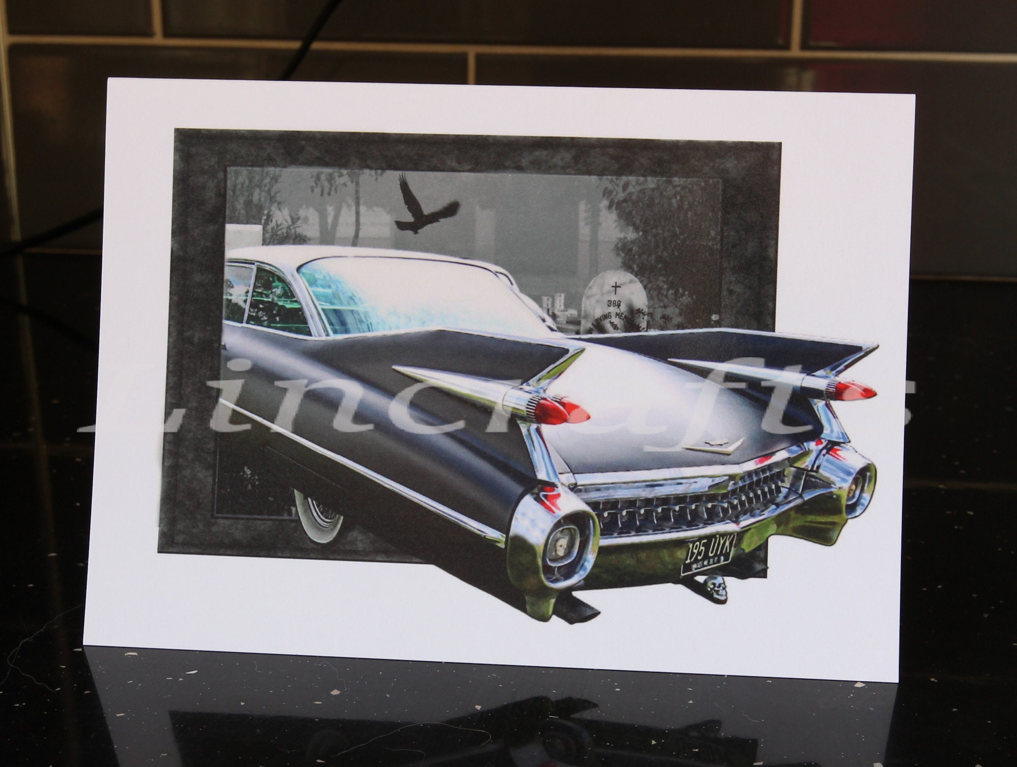 1959 cadillac print - Etsy 日本