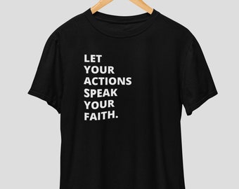 Camiseta inspiradora Camiseta motivacional islâmica Presente islâmico para muçulmanos Ramadan Eid Presente para marido