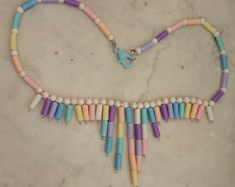 Pastel 'Macaroni' Necklace