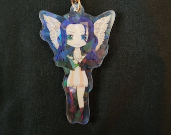 One Piece film RED Robin Acrylic Holo Keychain