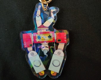 One Piece film RED Franky Holo Keychain