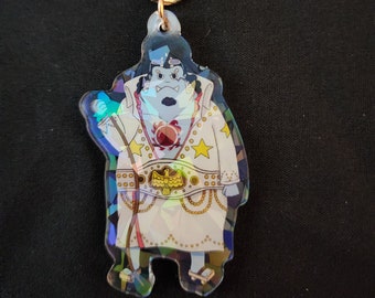 One Piece film RED Jinbei Acrylic Holo Keychain