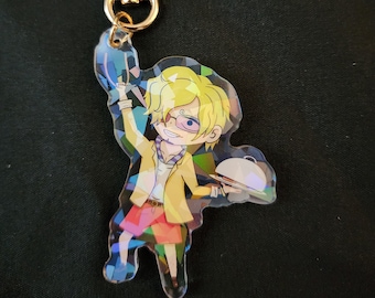 One Piece film RED Sanji Acrylic Holo Keychain