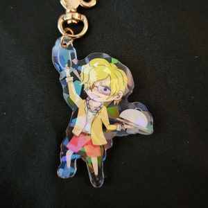 One Piece film RED Sanji Acrylic Holo Keychain