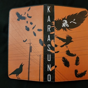 FLY Haikyuu Karasuno inspired Wallet Style Phone Case