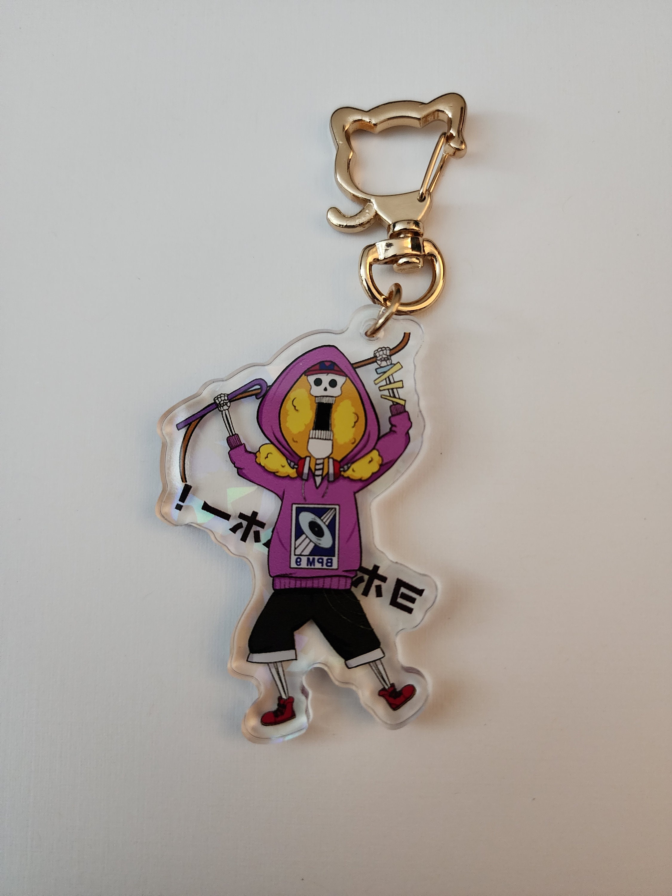 One Piece Film RED Brook Acrylic Holo Keychain - Etsy