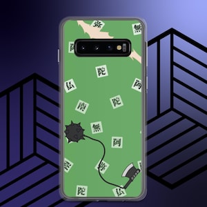 Stone Pillar Demon Slayer Himejima inspired Galaxy phone case