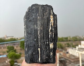 Raw Black Tourmaline : Natural Healing Stone, 3.170 kg