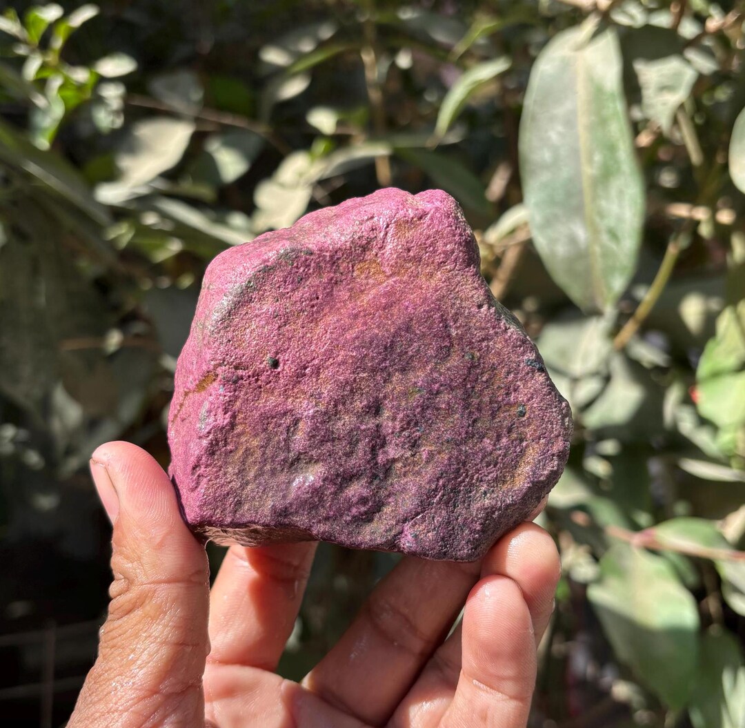 Pink Calcite Rough Rare Pink Cobalto Calcite Rough Stone – Natural Healing Crystal, 485g ...