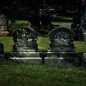 Forest Hills Cemetery Canvas Print
