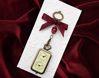 Anne Klein Vintage Watch/pendant.gold Tone Chain and Fives 