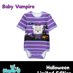 Halloween ABDL Adult Baby Onesie - Baby Vampire - Limited Edition