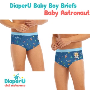 Calzoncillos para bebé adulto - Bebé astronauta