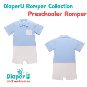 ABDL Adult Baby Romper - Preschooler Romper