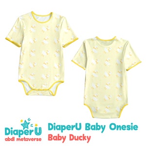 ABDL Erwachsenen Baby Body - Baby Ente