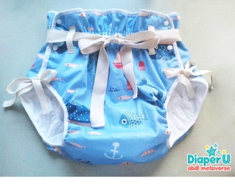 オムツカバー ABDL ABDL 大人用 ベビー用 日本製 布おむつカバー - 咲き誇る桜 - Etsy 日本