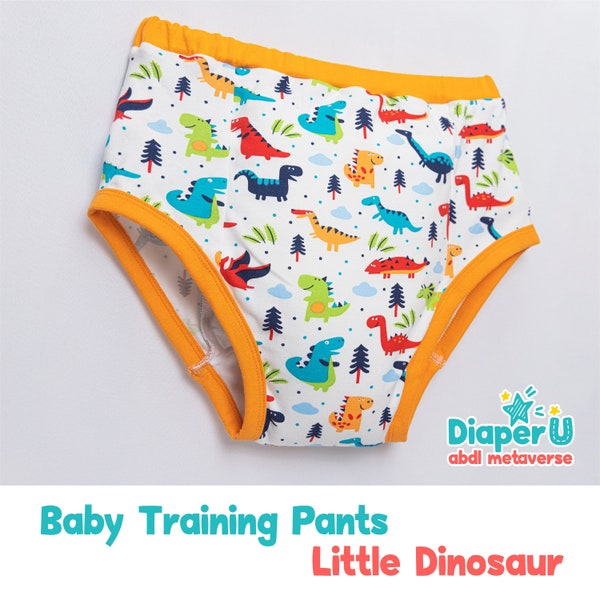 Adult Baby ABDL Training Pants - Little Dinosaur
