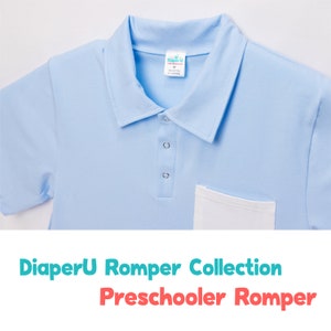 Tutina ABDL per adulti e bambini - Tutina per bambini in età prescolare (uniforme da ragazzo)