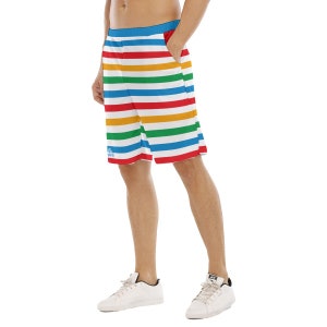 ABDL Adult Baby Play Shorts - Rainbow