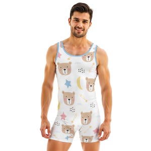 ABDL Playtime Snug-Suit - Baby Bear (Blue)