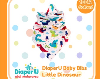 ABDL Baby Bibs - Little Dinosaur