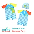 ABDL Swimsuit Set - Dinosaurs Party (Limited Edition)
