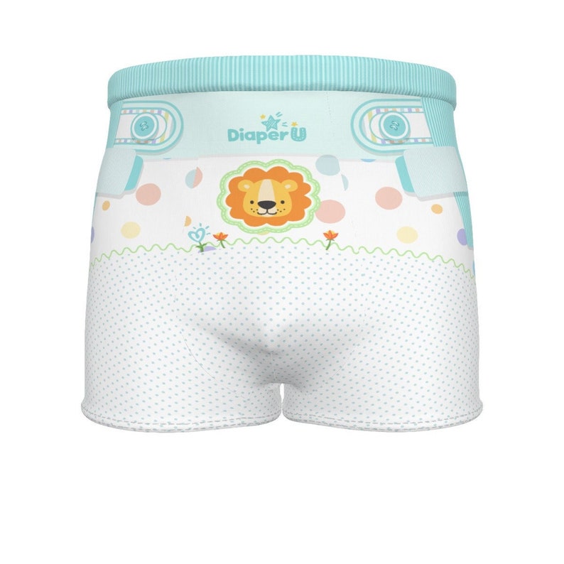 ABDL Baby Boy Boxer Briefs Little Lion Etsy