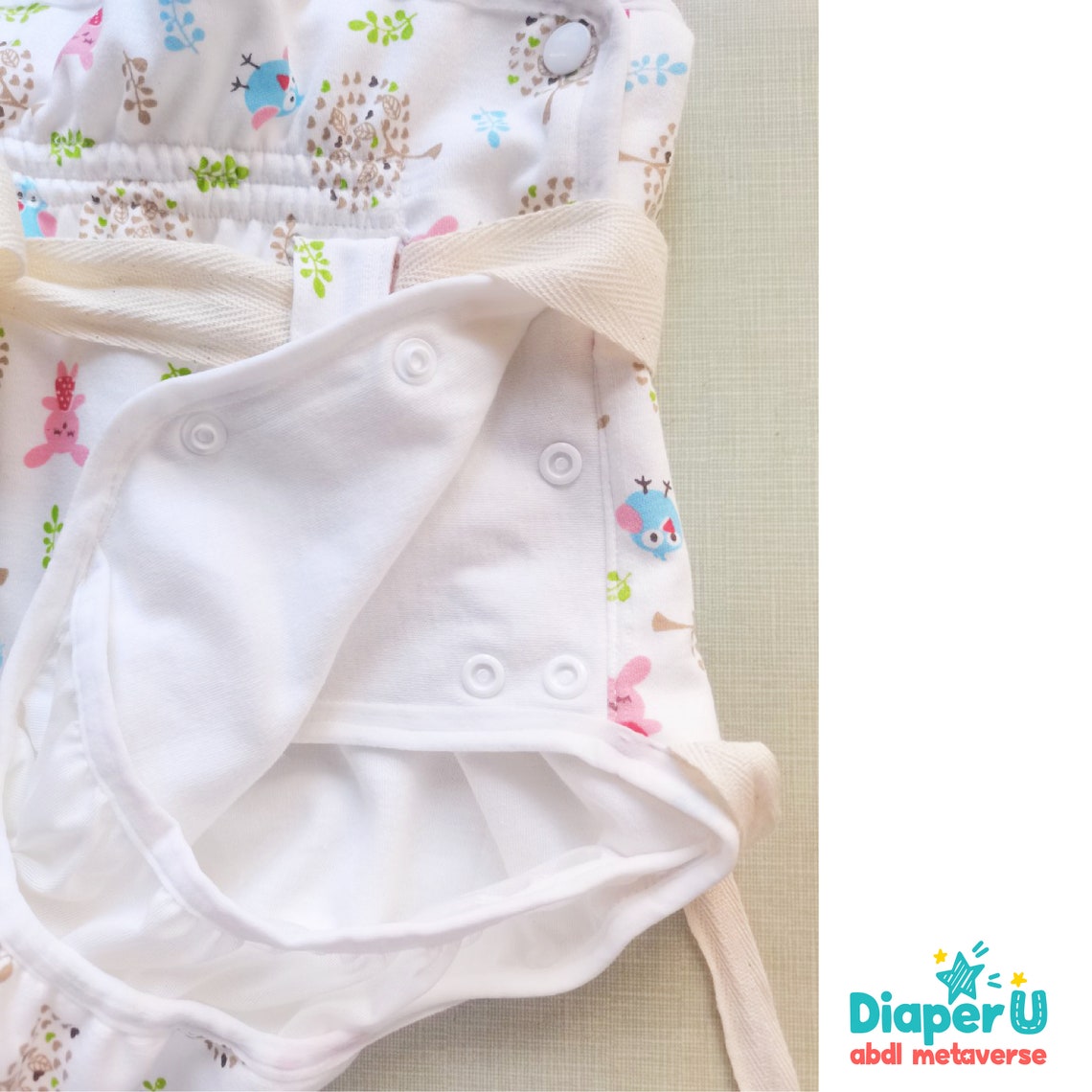 ABDL Adult Baby Japan Style Cloth Diaper Cover Little Birdie Etsy