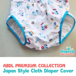 ABDL Adult Baby Japan Style Cloth Diaper Cover Little Cars image 5