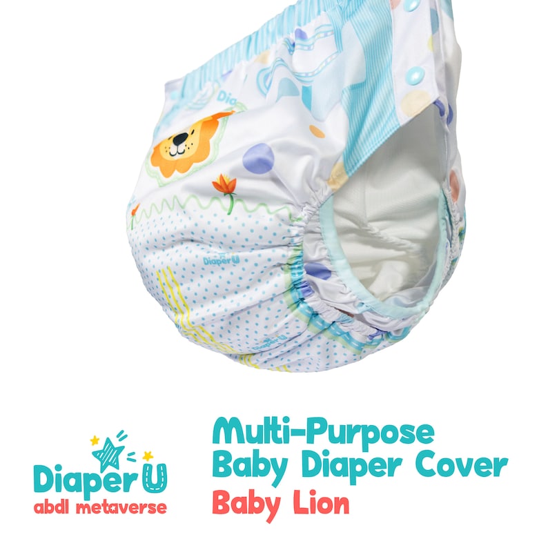 ABDL Baby Lion Multipurpose Baby Diaper Cover, Swim Diaper Etsy