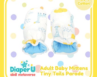 Erwachsene Baby ABDL Handschuhe - Tiny Tails Parade