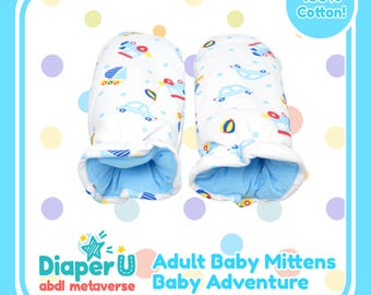 Adult Baby ABDL Mittens - Baby Adventure