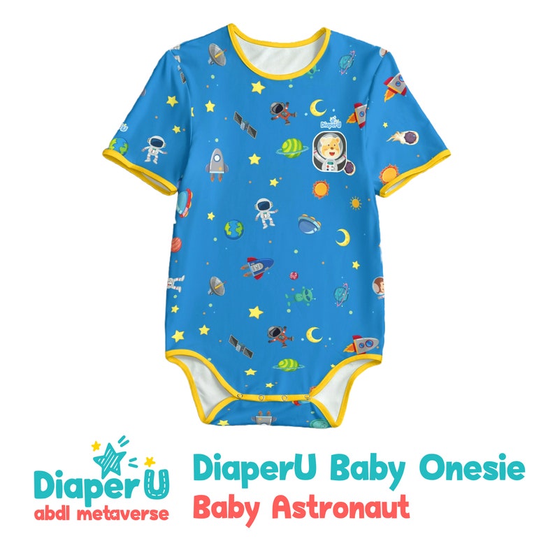 Erwachsene Baby ABDL Onesie Baby Astronaut Etsy Schweiz