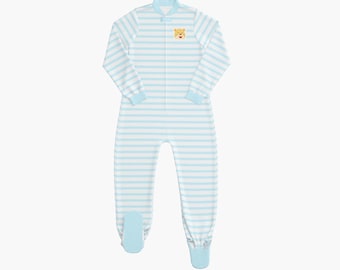 Pijama con pies BabyCloudie - Oso bebé
