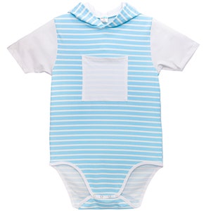 Cute ABDL Adult Baby Onesie - Baby Bear (blue Stripe & White) - Etsy