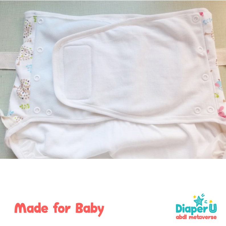 ABDL Adult Baby Japan Style Cloth Diaper Cover Little Birdie Etsy