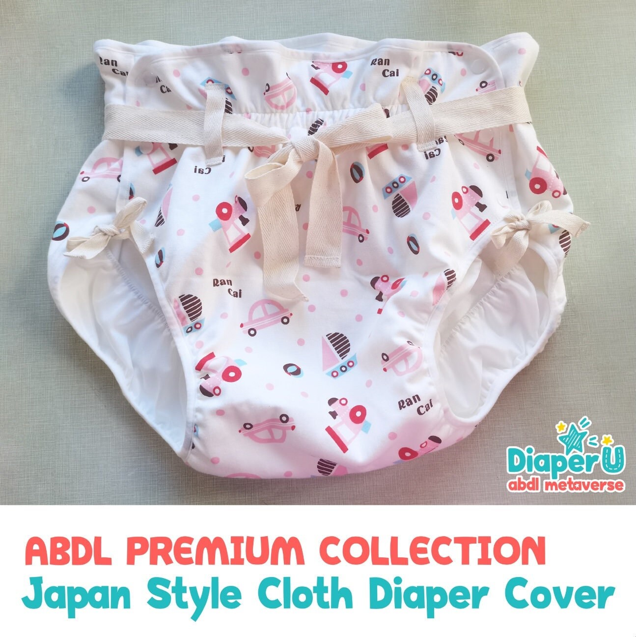 The AB-140classic ABDL rubber pant, a comfortable slip-on pant