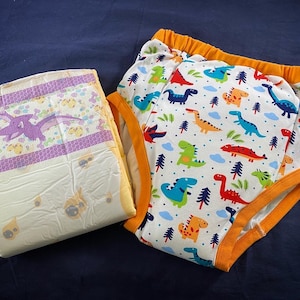 ABDL Training Pants - Little Dinosaur