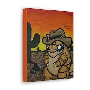 Canvas cowboy sandshrew