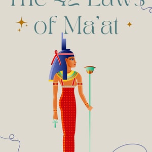 All about The 42 Laws of Ma&#39;at (Digital PDF EBook)