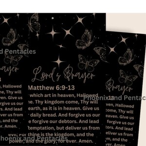 La preghiera del Signore, Sacra Bibbia, Matteo 6:9-13, PDF digitale, Download PDF, La preghiera del Signore, PNG, 8,5x11, Stampa della preghiera del Signore