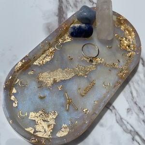 Jewelry Tray - Zodiac Sign and Constellation Charm - Rolling Tray