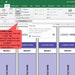Printable Folder Back Labels: Excel & Google Sheets Template (digital ...