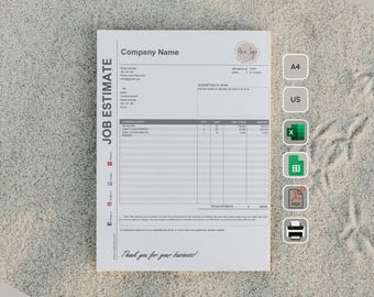 Printable Demolition Estimate Template for Excel and Google Sheets ...