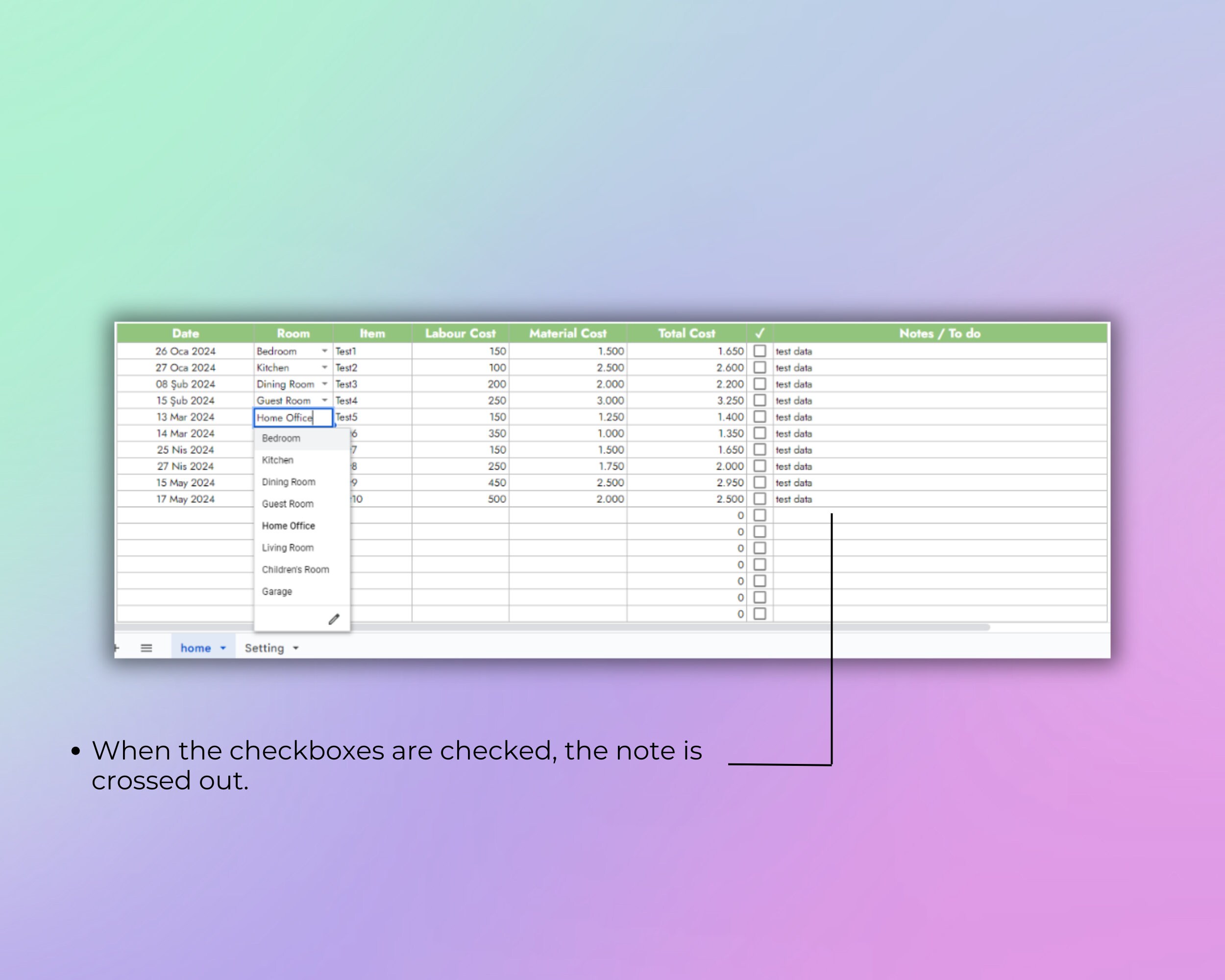 Home Renovation Budget Planner, Google Sheets Budget Spreadsheet ...