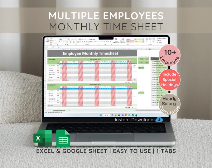 HR Employee Dashboard Template: Google Sheets Data Tracker - Etsy Canada